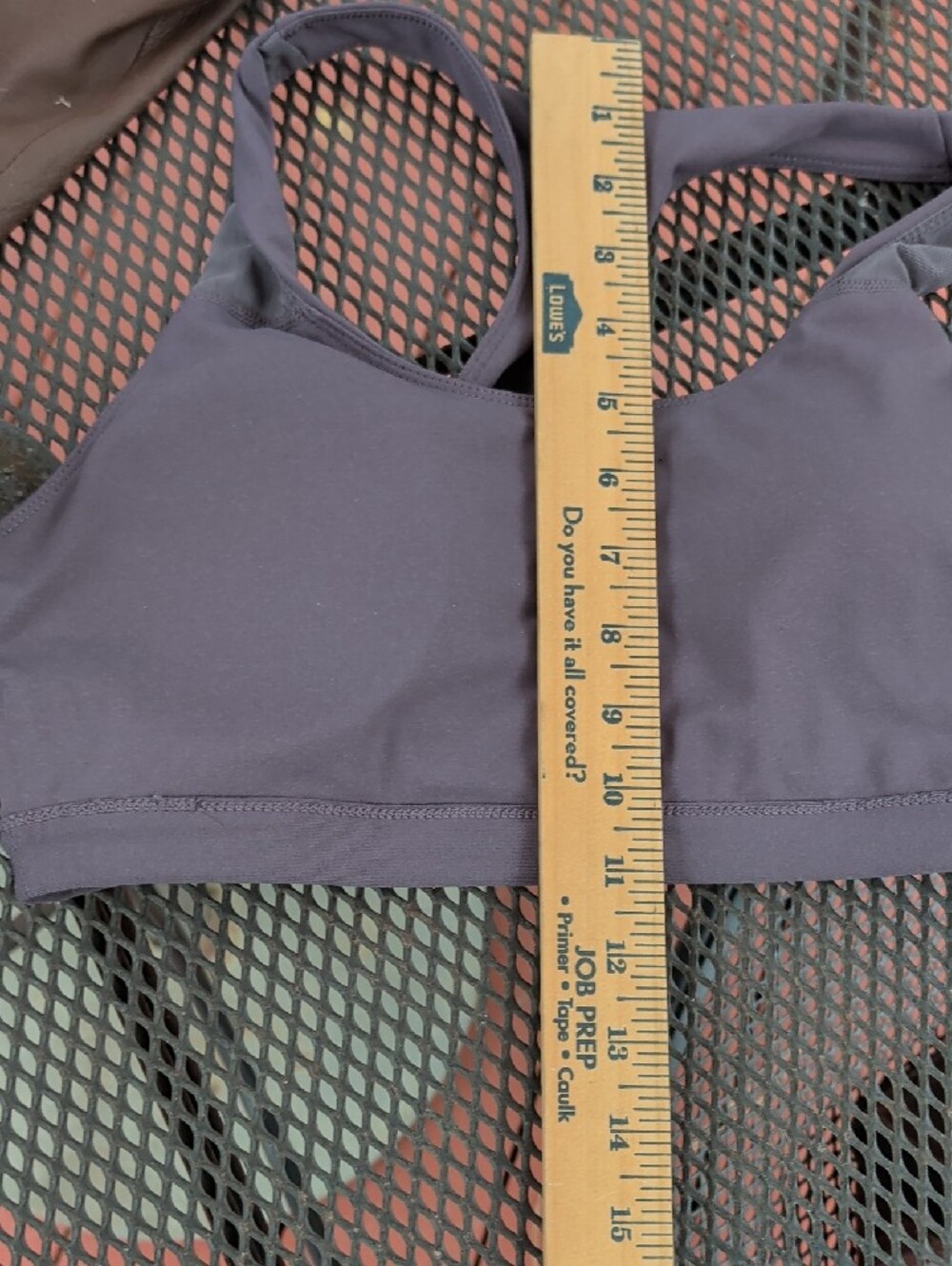 Fila Women's Racerback Sports Bra in Dark Charcoal - Picture 2 of 4